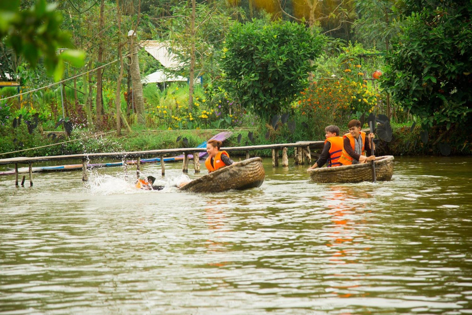Bungalow - Farmstay Hoa Rung U Minh Ca Mau ภายนอก รูปภาพ