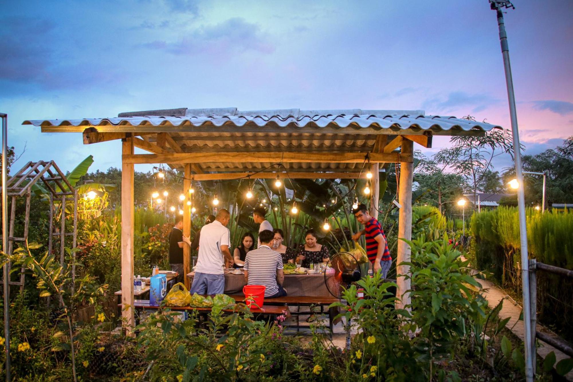 Bungalow - Farmstay Hoa Rung U Minh Ca Mau ภายนอก รูปภาพ